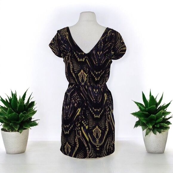 Cynthia Steffe Silk Cap Sleeve Dress - Picture 4 of 11
